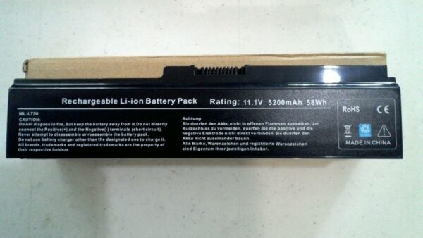 Bateria Laptop Toshiba Satellite Series 11.1v 5.2A Generica RMC77